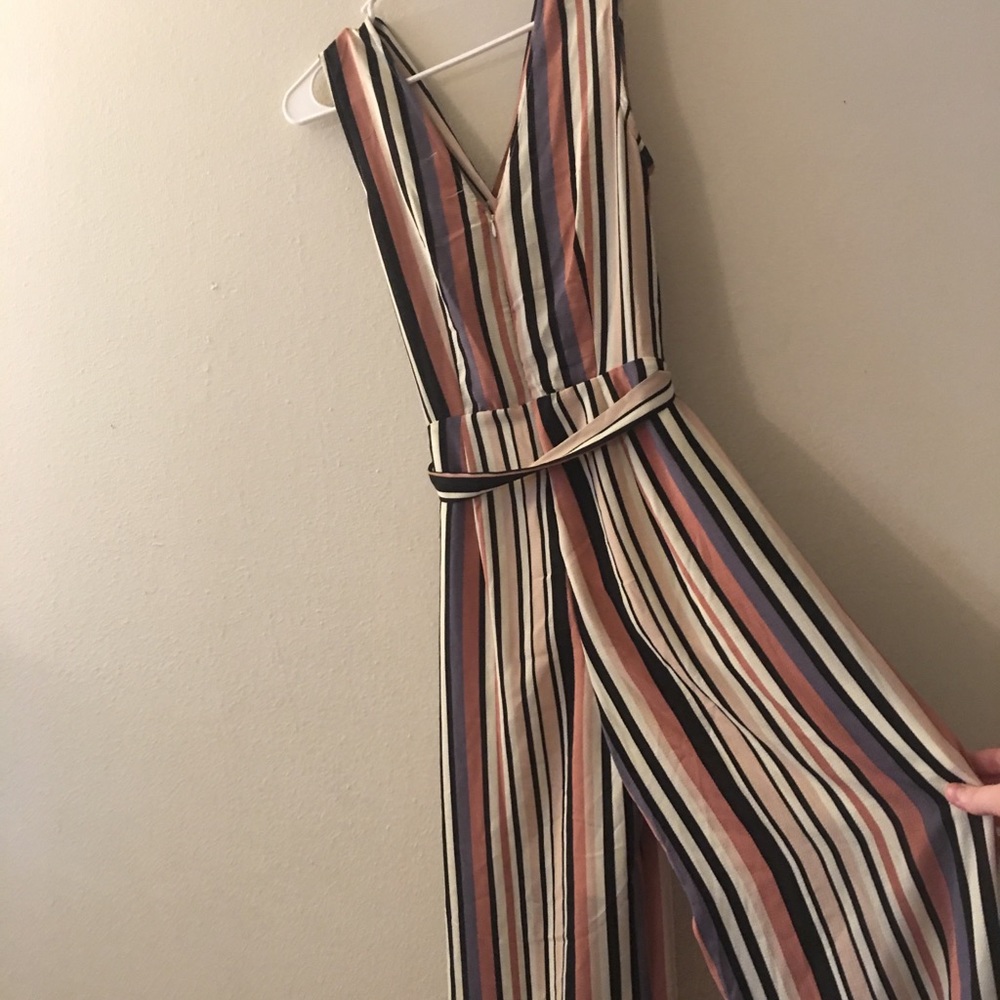 Monteau striped jumpsuit